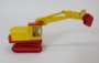 OXFORD | JCB 7 GRAAFMACHINE MET RUPSBANDEN | 1:76_