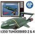 AIP | THUNDERBIRD 2 MET THUNDERBIRD 4 (MODELBOUWDOOS) | 1:350_