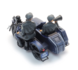 ARTITEC | RIJKSPOLITIE MOTOR MET ZIJSPAN + 2 FIGUREN (READY-MADE) | 1:87_