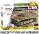 COBI | PANZER VI TIGER TANK NO 131 MET INTERIEUR 'HISTORICAL COLLECTION' | 1:28_