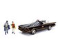 JADA | CLASSIC BATMOBILE MET BATMAN EN ROBIN + VERLICHTING | 1:18_