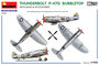 MINIART | THUNDERBOLT P-47D BUBBLETOP  WHIT BASE & ACCESSOIRES BIG SET | 1:48_