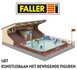 FALLER | KUNSTIJSBAAN MET BEWEGENDE FIGUREN | 1:87_