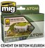 ATOM | CEMENT EN BETON KLEUREN 6 STUKS | 20 ML_