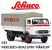 SCHUCO | MERCEDES-BENZ LP911 'MARKLIN' LIM. EDITION | 1:43_