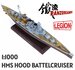 PANZERKAMPF | HMS HOOD BATTELCRUISER UNITED KINGDOM (READY-MADE) | 1:1000_