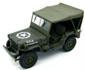 WELLY | WILLYS JEEP 1/4 TON US ARMY (CLOSED TOP) 1944 | 1:18_