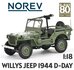 NOREV | WILLYS MILITAIRE JEEP D-DAY 1944 | 1:18_