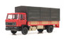 ARTITEC | DAF KANTELCABINE 1982 OPEN BAK MET HUIF 'ROOD' (READY MADE) | 1:87_